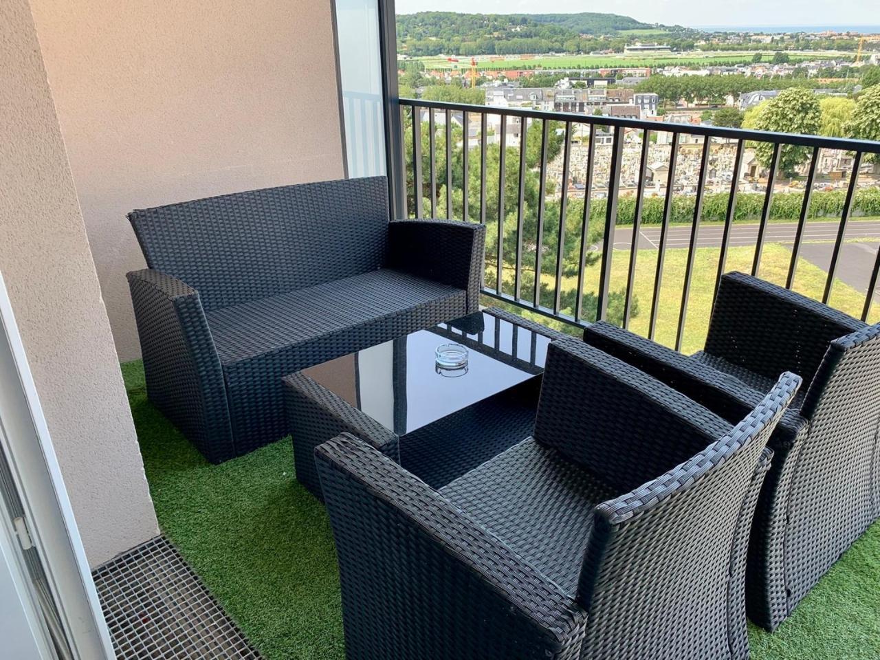 Superbe Appartement T2 Vue Mer Trouville-sur-Mer Esterno foto