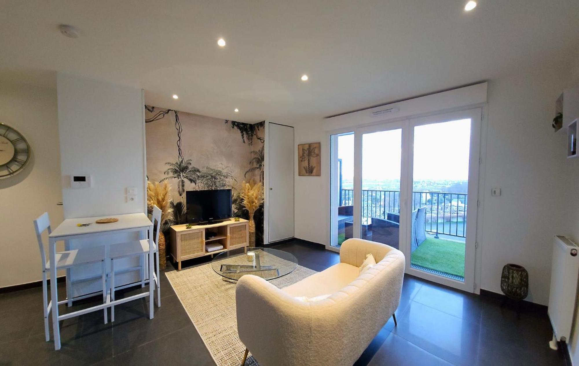 Superbe Appartement T2 Vue Mer Trouville-sur-Mer Esterno foto